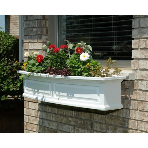 wholesale 4 ft metal window flower box|window boxes at home depot.